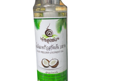 น้ำมันมะพร้าวสกัดเย็น 100% (แบบหัวปั้ม)