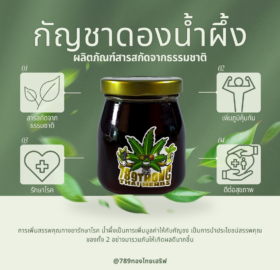 กัญชาดองน้ำผึ้ง